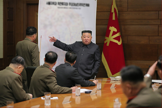 조선로동당 중앙군사위원회 제８기 제６차확대회의 진행
 