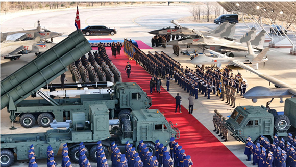 조선인민군 공군창설 80돐 기념행사 성대히 진행








 