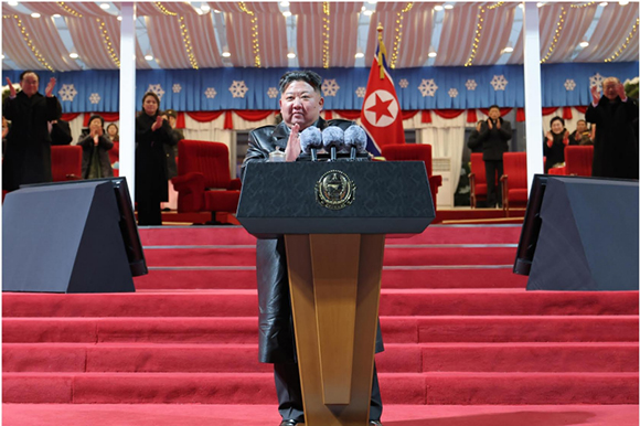 신년경축행사에서 한 김정은동지의 연설







 