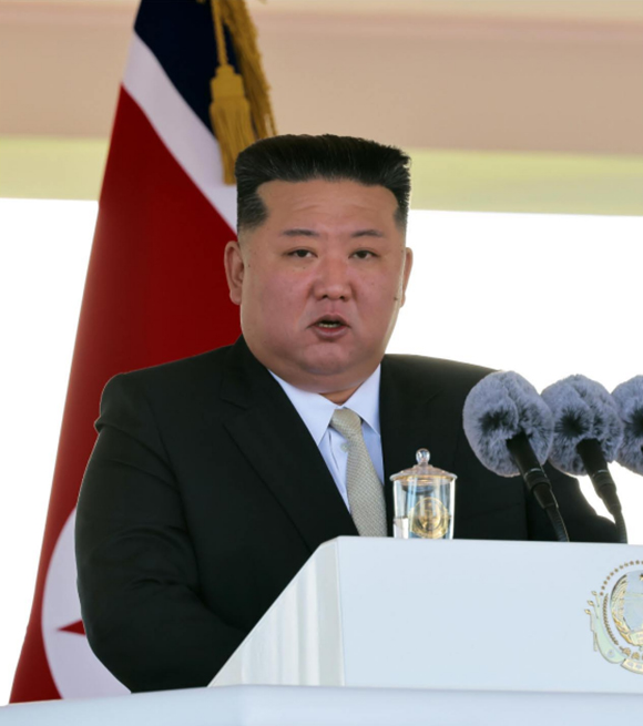 구축함 《강건》호 취역식에서 한 김정은동지의 연설